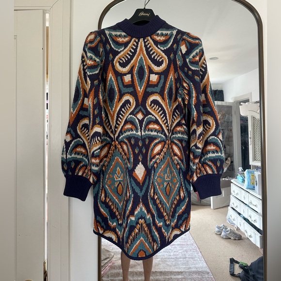 FARM Rio Multicolor Knit Dress - Picture 5 of 6